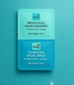 Kit Beauté – Nettoyant à l’hamamélis + Masque de nuit à l’acide hyaluronique – Image 3